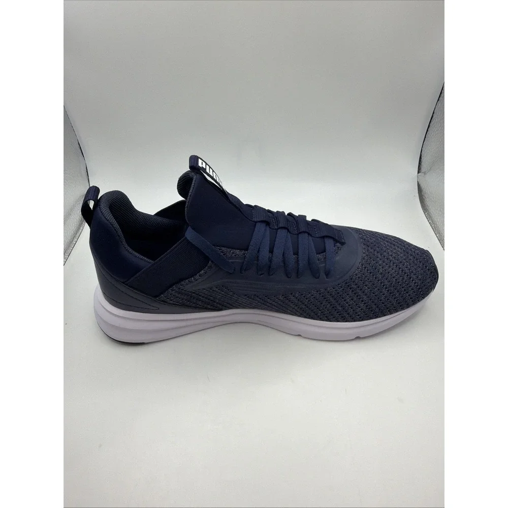 PUMA men's ENZO BETA WOVEN V3 athletic shoes size 9 M Blue. NIB